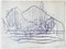 Christian Rohlfs, Lago Maggiore, Drawing, Certificate of Authenticity, Image 2