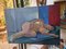 Isabelle Pardoe, Colorful Reclining Nude Woman, 2000s, Oil on Canvas, Image 9