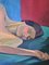 Isabelle Pardoe, Colorful Reclining Nude Woman, 2000s, Oil on Canvas, Image 3
