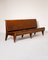 Italian Wood Bench, 1940s, Image 1