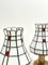 Italian Art Deco Stained Glass Table Lamps, 1950, Set of 2 2