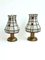 Italian Art Deco Stained Glass Table Lamps, 1950, Set of 2 1