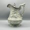 Gothic Revival Ceramic Relief Jug with Pewter Mount from W. Ridgway & Son, England, 1840s, Image 1