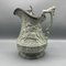 Gothic Revival Ceramic Relief Jug with Pewter Mount from W. Ridgway & Son, England, 1840s, Image 13