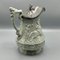Gothic Revival Ceramic Relief Jug with Pewter Mount from W. Ridgway & Son, England, 1840s, Image 7