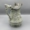 Gothic Revival Ceramic Relief Jug with Pewter Mount from W. Ridgway & Son, England, 1840s, Image 4