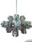 Space Age Chrome Chandelier attributed to Gaetano Sciolari, 1970s 10