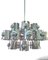 Space Age Chrome Chandelier attributed to Gaetano Sciolari, 1970s 17