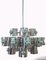 Space Age Chrome Chandelier attributed to Gaetano Sciolari, 1970s 11