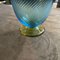 Modern Blue and Yellow Murano Glass Vase by Carlo Moretti, 1980s 10