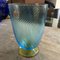 Modern Blue and Yellow Murano Glass Vase by Carlo Moretti, 1980s 13