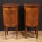 20th Century Italian Inlaid Bedside Tables, 1950s, Set of 2, Image 2