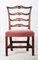 Carved Mahogany Ribbon-Back Side Chairs, 1870s, Set of 4 1