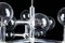 Atomic Kronleuchter von Robert Haussmann für Swiss Lamps International, 1960er 3