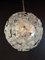 Lampada a sospensione Sputnik vintage in vetro di Murano, anni '50, Immagine 1