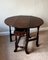 Antique English Oak Gatelegged Drop-Leaf Table, 1670s, Image 3