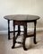 Antique English Oak Gatelegged Drop-Leaf Table, 1670s, Image 5