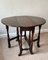 Antique English Oak Gatelegged Drop-Leaf Table, 1670s, Image 9