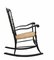 Chiavari Wicker Rocking Chair by F.lli Podesta, 1950s 4