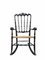 Chiavari Wicker Rocking Chair by F.lli Podesta, 1950s 2