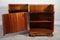 Art Deco Walnut Bedside Tables by Jindrich Halabala for Up Zavody, 1940s, Set of 2 11