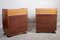 Art Deco Walnut Bedside Tables by Jindrich Halabala for Up Zavody, 1940s, Set of 2 28