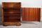 Art Deco Walnut Bedside Tables by Jindrich Halabala for Up Zavody, 1940s, Set of 2 10