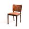 Chairs in Walnut Veneer and Upholstery from Thonet, 1920s, Image 1