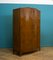 Vintage Art Deco Walnut Wardrobe, 1950s, Image 2