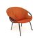 Vintage Circle Chair from Lusch & Co. 3