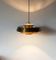 Vintage Nova Pendant Lamp in Brass by Jo Hammerborg for Fog & Mørup, Image 2