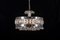 Mid-Century Crystal Chandelier from Orrefors, 1960s 2