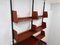 Mid-Century Italian Modular Wall Unit with Folding Desk, 1950s 10