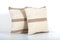 Turkish Handmade Striped Wool Cushion Covers, Set of 2 2