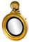 Small Regency Circular Gilt and Gesso Convex Mirror, 1830, Image 1