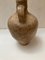 Vintage Beige Faience Vase 1