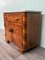 Italienisches Vintage Sideboard aus Wurzelholz mit Marmorplatte, 1930er 3