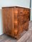 Italienisches Vintage Sideboard aus Wurzelholz mit Marmorplatte, 1930er 2