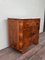 Vintage Italian Sideboard in Burl Wood with Marble Top, 1930s 4