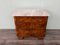 Vintage Italian Sideboard in Burl Wood with Marble Top, 1930s 5