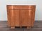 Vintage Italian Sideboard in Burl Wood with Marble Top, 1930s 16