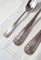 French Art Deco Cutlery Service for 12 with T C Initials from Apollo, 1930s, Set of 36 4