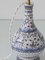 Portuguese Blue and White Faience Ceramic Table Lamp, 1950s 13
