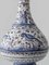 Portuguese Blue and White Faience Ceramic Table Lamp, 1950s 5