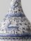 Portuguese Blue and White Faience Ceramic Table Lamp, 1950s 6