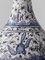 Portuguese Blue and White Faience Ceramic Table Lamp, 1950s 12