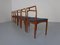 Sillas de comedor modelo 94 de teca y Kvadrat Hallingdal de Johannes Andersen para Christian Linneberg, Dinamarca, años 60. Juego de 6, Imagen 14
