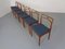 Sillas de comedor modelo 94 de teca y Kvadrat Hallingdal de Johannes Andersen para Christian Linneberg, Dinamarca, años 60. Juego de 6, Imagen 16
