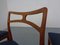 Sillas de comedor modelo 94 de teca y Kvadrat Hallingdal de Johannes Andersen para Christian Linneberg, Dinamarca, años 60. Juego de 6, Imagen 21