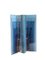 Blue Acrylic Glass Skyline Table Lamp from New Lamp, Italy, 1970s 5